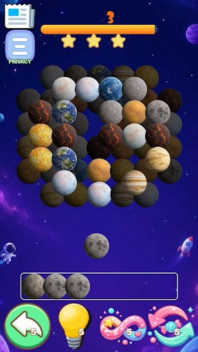 Cosmic Orb Merge official game screen